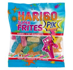 Snoepjes Super Frites Haribo - zakje van 120 g