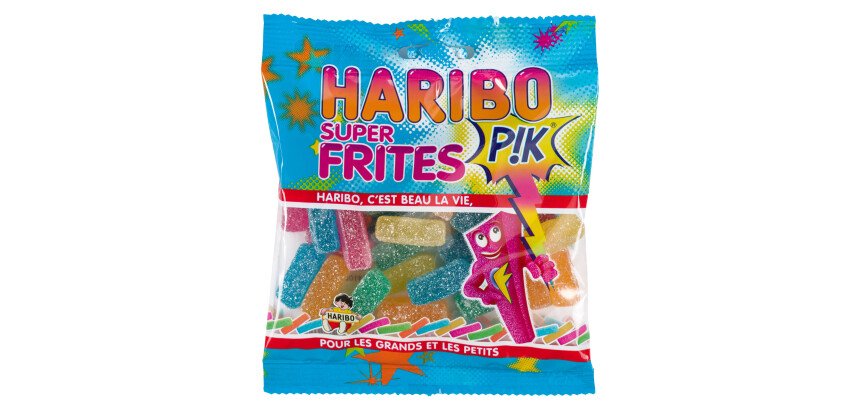 Bonbons Super frites Haribo - Sachet de 120 g
