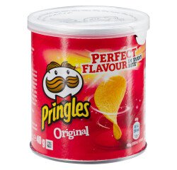 Box mit Pringles Original 40 g