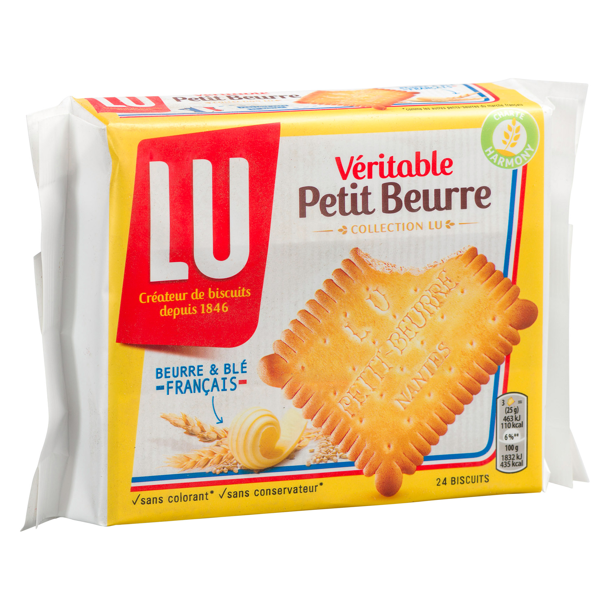  Lu Petit Beurre Biscuits, 7 oz From France Pack of 4 : Grocery  & Gourmet Food