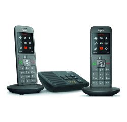 Pack dúo de teléfono + contestador automático inalámbrico Gigaset CL660A