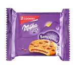 Cookies Sensation coeur choco fondant Milka x 2 - Étui de 52 g