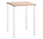 Table haute carrée Eden L 80 x P 80 x H 105 cm