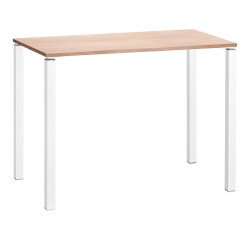 Mesa alta rectangular Eden 140 x 80 cm roble claro