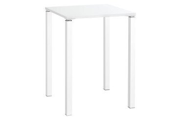 Table haute carrée Eden L 80 x P 80 x H 105 cm