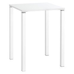 Table haute carrée Eden L 80 x P 80 x H 105 cm