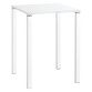 Square high table Eden L 80 x W 80 x H 105 cm