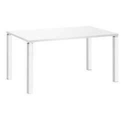Bureau droit L 140 cm blanc Exprim