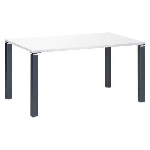 Bureau droit L 140 cm blanc Exprim