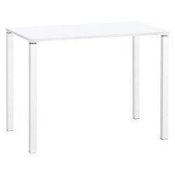 Table haute Eden Largeur 140 cm pied métal