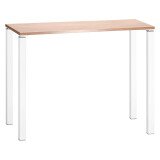 Table haute 140 x 60 cm chêne clair Exprim