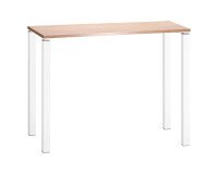 Table haute 140 x 60 cm chêne clair Exprim