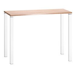 Table haute 140 x 60 cm chêne clair Exprim
