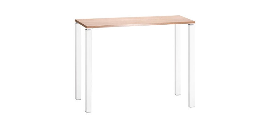 Table haute 140 x 60 cm chêne clair Exprim