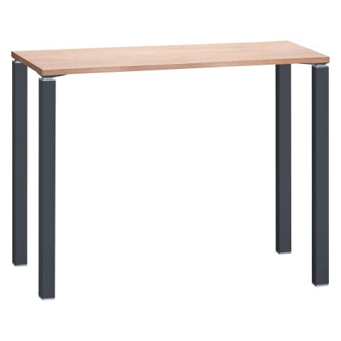 Mesa de reunión alta rectangular Eden Roble claro - Antracita