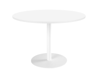 Mesa redonda Intuitiv' Ø 120 cm pata central metal