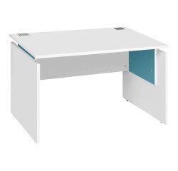 Bureau droit Ineo blanc L 120 cm