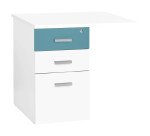 Extensión con cajonera Intuitiv Blanco