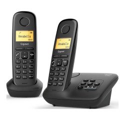 Pack dúo de teléfono + contestador automático inalámbrico Gigaset AL170A