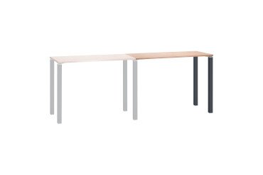 Extension pour table haute Eden chêne clair 140 x 60 cm