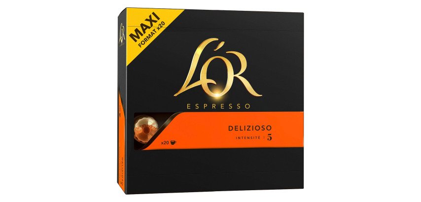 Capsules de café Delizioso L'Or EspressO - Paquet de 20