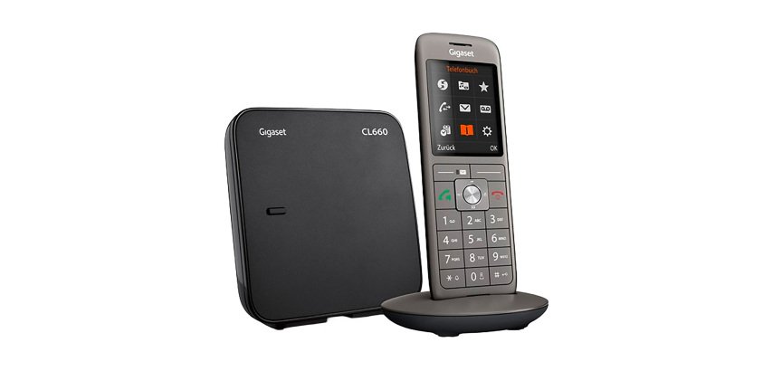 Pack dúo de teléfonos inalámbricos Gigaset CL660
