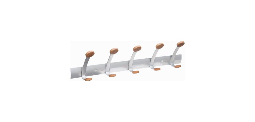 Alba Hook Panel Metallic, Wood 109.7 x 110.0 x 173.6 mm