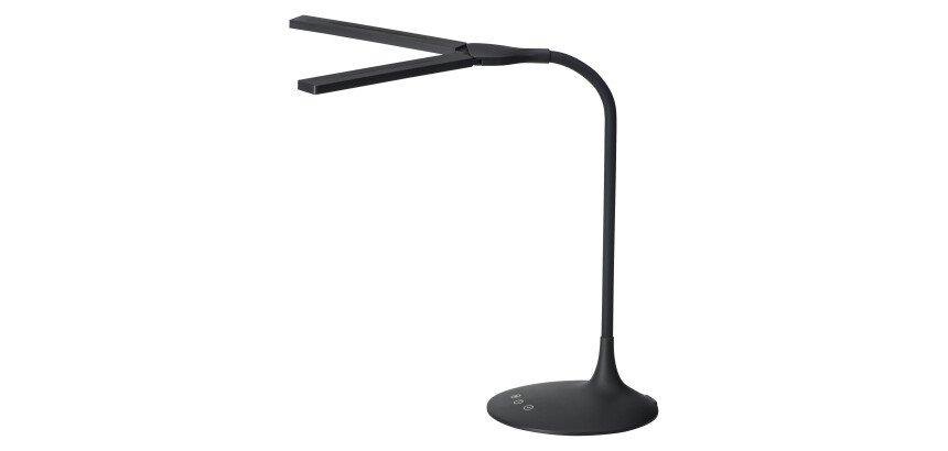 Lampada da tavolo Alba LEDTWIN N nero 6 w