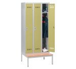 Garderobe-Säule Farbe Monoblock sauber Industrie