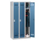 Vestiaire colonne Color monobloc industrie propre