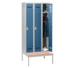 Vestiaire colonne Color monobloc industrie propre