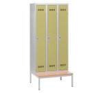 Garderobe-Säule Farbe Monoblock sauber Industrie