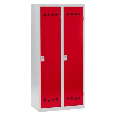 Vestiaire Color - 2 colonnes monobloc/industrie salissante