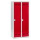 Vestiaire Color - 2 colonnes monobloc/industrie salissante