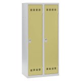 Vestiaire Color - 2 colonnes monobloc/industrie salissante