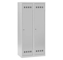 Vestiaire Color - 2 colonnes monobloc/industrie salissante