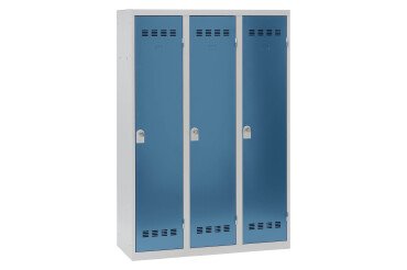 Vestiaire colonne Color monobloc industrie salissante