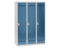 Vestiaire colonne Color monobloc industrie salissante