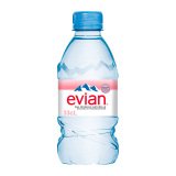 Mineralwasser Evian Flasche 33 cl - Pack von 24