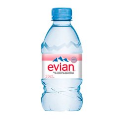 Mineral water Evian bottle 33 cl - pack of 24 