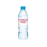 Mineralwasser Evian Flasche 50 cl - Pack von 24