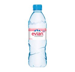 Eau minérale Evian bouteille 50 cl - Carton de 24