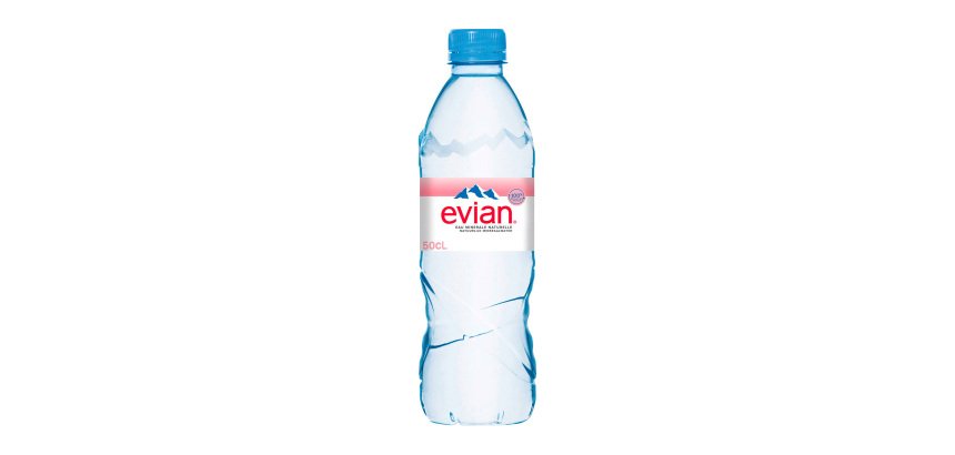Eau minérale Evian bouteille 50 cl - Carton de 24