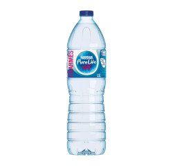 Eau de source Nestlé Pure Life 1,5 L - 12 bouteilles