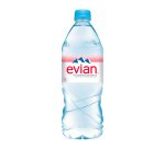 Eau minérale Evian bouteille 1 litre - Carton de 12