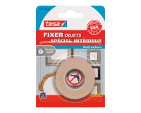 Ruban adhésif Tesa double-face spécial intérieur - Largeur 19 mm x longueur 1,5 m