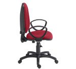 Chaise de bureau avec accoudoirs fixes Prestige Jupiter