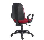 Chaise de bureau avec accoudoirs fixes Prestige Jupiter