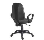 Chaise de bureau avec accoudoirs fixes Prestige Jupiter