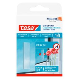 Adhesive strips Tesa for glass and translucent surfaces